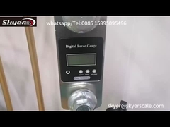 Célula de carga de tensão sem fios de 1 a 500 t Teste de peso da grua marinha e da Davit para saco de água