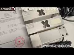 Célula de carga de sensores Zemic L6E3 de 100 kg para balanças industriais