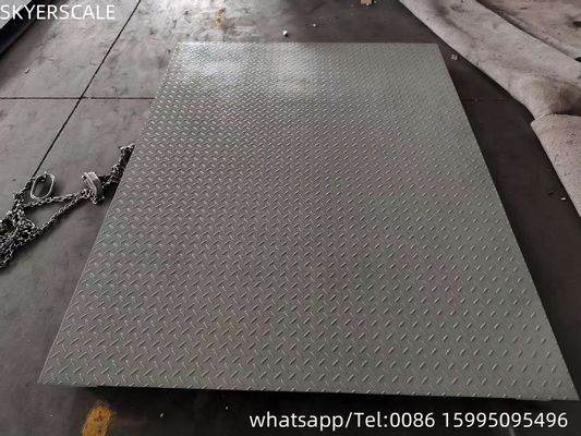 qualidade  Electronic Platform Floor Weighing Scale Digital Platform Scale 5t 10t Carbon Steel AC/DC 110v/220v Fábrica