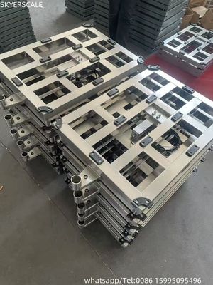 qualidade  Platform Bench 304 Stainless Steel Waterproof Weighing Scales 700x600mm 600kg Scale Fábrica