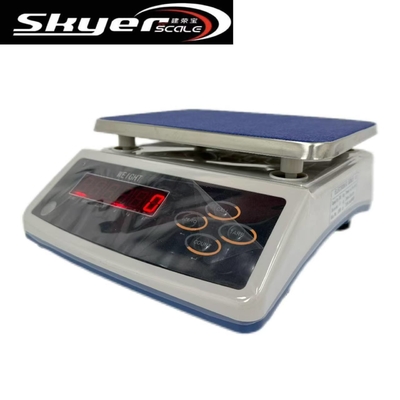qualidade  30kg Digital Weighing Scale With LCD Stainless Steel Pan Fábrica