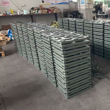 qualidade  60*80 Digital Electronic 300kg Carbon Steel Bench Postal Platform Scale  100kg 150kg 300kg 500kg Fábrica