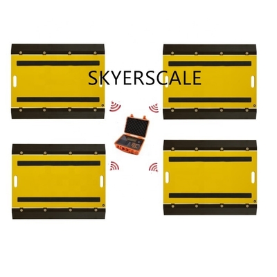 Diodo emissor de luz 60T Axle Scales portátil dinâmico estático sem fio