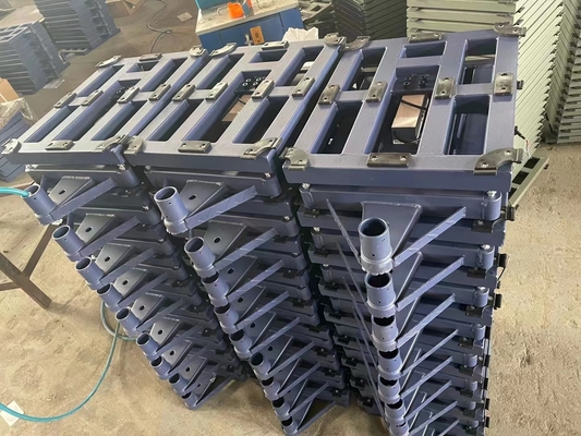 O pó eletrônico da escala de peso do banco da precisão 40x50cm da plataforma 150kg 500kg Digitas revestiu