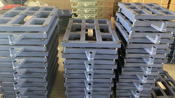 O pó eletrônico da escala de peso do banco da precisão 40x50cm da plataforma 150kg 500kg Digitas revestiu