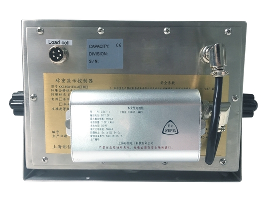 exposição de diodo emissor de luz vermelha XK315A1X do indicador da escala de peso para a escala do assoalho da escala de plataforma