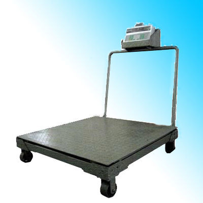 o assoalho de 1 toneladas da plataforma de 1x1m escala escalas de peso de Digitas com o indicador das rodas XK3190-A12E