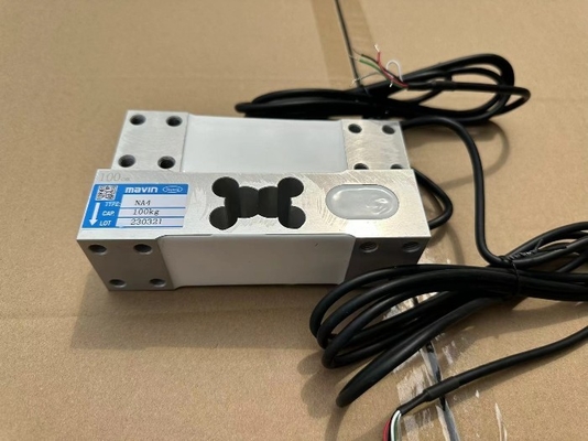 Sensor do peso do alumínio de molde do ponto da pilha de carga 100kg de Mavin NA4 único para escalas eletrônicas