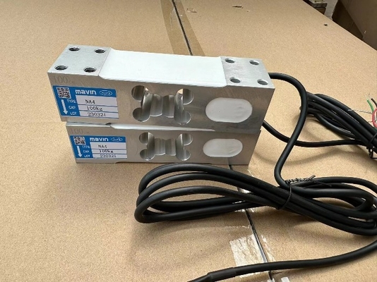 Sensor do peso do alumínio de molde do ponto da pilha de carga 100kg de Mavin NA4 único para escalas eletrônicas