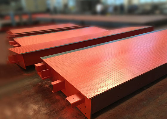 Escala chinesa da fabricação 3x16m-60 Ton Truck Scale Weight Bridge da báscula para pesar o caminhão