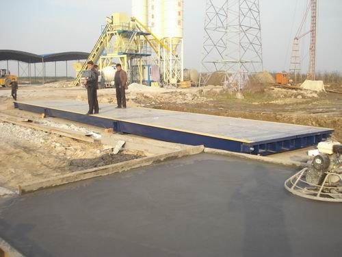 Escala chinesa da fabricação 3x16m-60 Ton Truck Scale Weight Bridge da báscula para pesar o caminhão