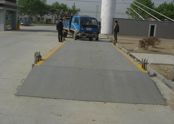 Q235 o caminhão 50t material do móvel 3×8m pesa escalas