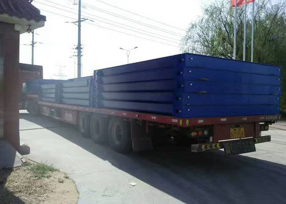 Q235 o caminhão 50t material do móvel 3×8m pesa escalas