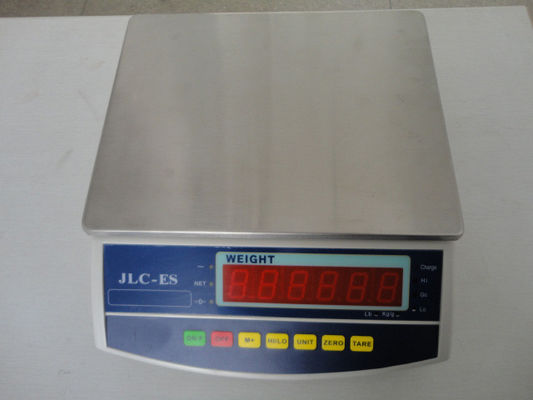 escala calculadora do preço da exposição de diodo emissor de luz do verde de 15kg 30kg Digitas