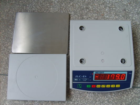 escala calculadora do preço da exposição de diodo emissor de luz do verde de 15kg 30kg Digitas