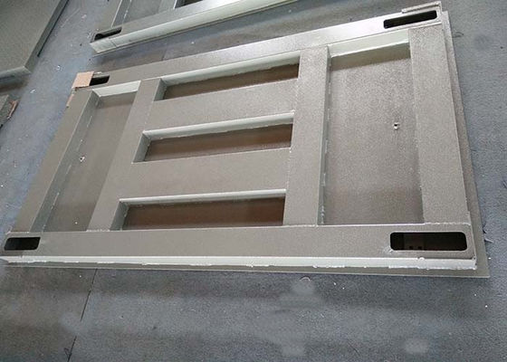 1.2×2m 5 do aço carbono da plataforma do assoalho toneladas de escalas de peso