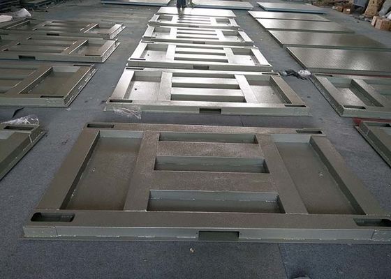 1.2×2m 5 do aço carbono da plataforma do assoalho toneladas de escalas de peso