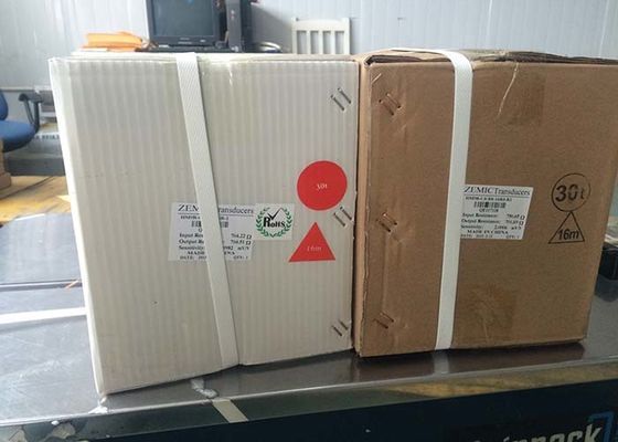 ZEMIC HM9B que pesa a parte inferior branca da pilha de carga do feixe da tesoura do dobro da pilha de carga 20t 30t para a báscula