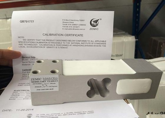 Zemic L6E escolhe a pilha de carga do ponto para a escala reduzido, pilha de carga eletrônica OIML aprovada