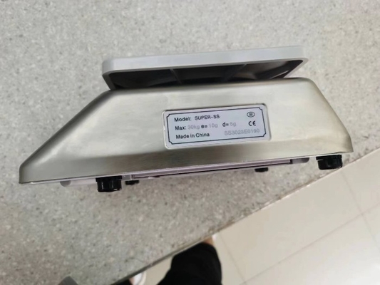 Balança de peso digital eletrônica impermeável de aço inoxidável Balança de balança digital de banco Super-ss 15kg