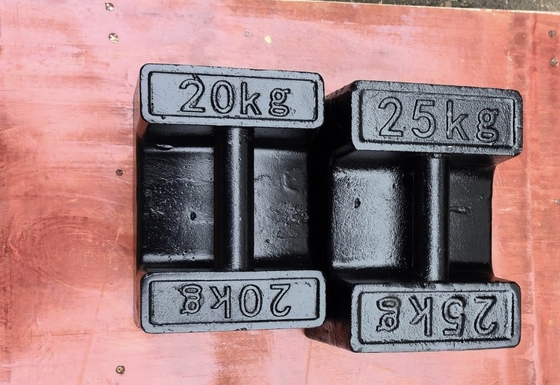 20 kg 25 kg de peso da classe M1 para calibração do teste padrão de peso em queda para balanças