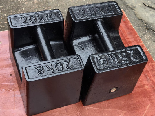 20 kg 25 kg de peso da classe M1 para calibração do teste padrão de peso em queda para balanças