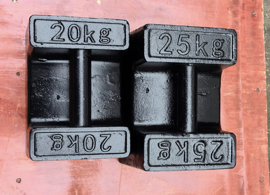 20 kg 25 kg de peso da classe M1 para calibração do teste padrão de peso em queda para balanças