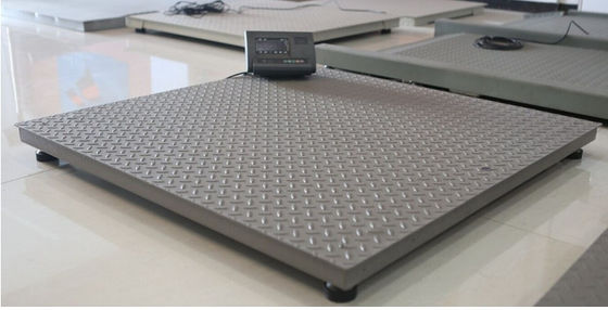 escalas de peso do assoalho de Digitas do aço 5000lbs suave 1.2x1.2m