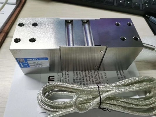Mavin NA3/G Célula de carga de aço inoxidável 200kg Sensor de escala de plataforma de buraco quadrado grande para escala de banco de plataforma