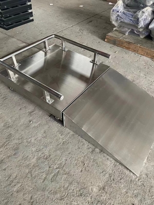 Plataforma de balança digital de aço inoxidável Balança de 3t 1,2x1,5m Balança industrial
