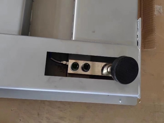 Processo de arejamento 304 aço inoxidável personalizável 1.2x1.2m 3ton escala de piso plataforma