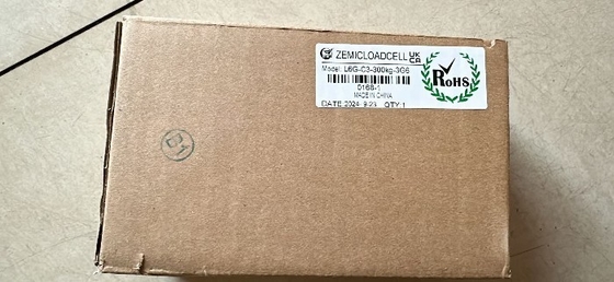 Célula de carga de pesagem de alumínio OIML de ponto único Zemic L6G 300kg em escalas de 600x800mm