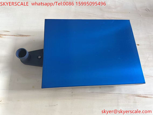 Balança do banco de aço carbono de cor azul 30x40cm 100kg revestido em pó