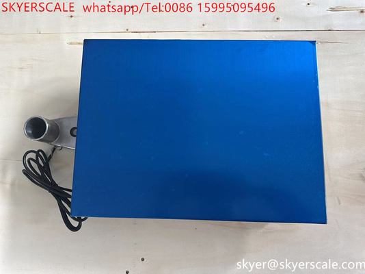 Balança eletrônica de banco de aço inoxidável de 60 kg 30x40 cm com tampa à prova d'água