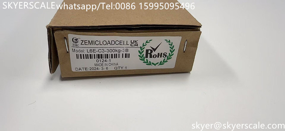 Célula de carga de pesagem de alumínio de ponto único Zemic L6E 100 kg OIML para balança de banco eletrônica