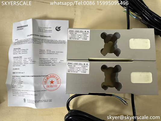 Zemic L6G Load Cell Sensores de Carga de Ponto Único Capacidade de 500KG Para Escalas de Plataforma