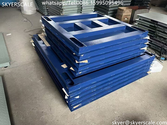 Escala eletrônica de alta precisão para a indústria, plataforma de escala, escala de piso 1x1.2m 3t OEM ODM