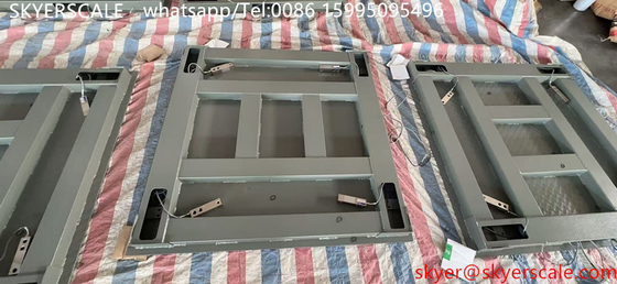 Escala eletrônica de alta precisão para a indústria, plataforma de escala, escala de piso 1x1.2m 3t OEM ODM
