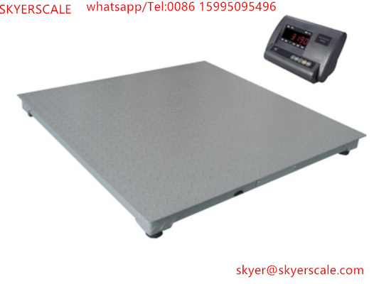 1.2x1.2m 2Ton Machine Wire Platform Industrial Digital Weighing Scale com tipo de exibição A12