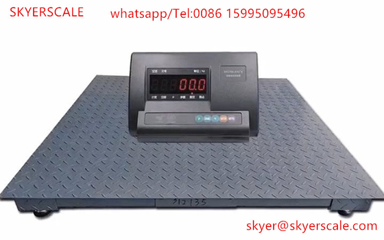 1.2x1.2m 2Ton Machine Wire Platform Industrial Digital Weighing Scale com tipo de exibição A12