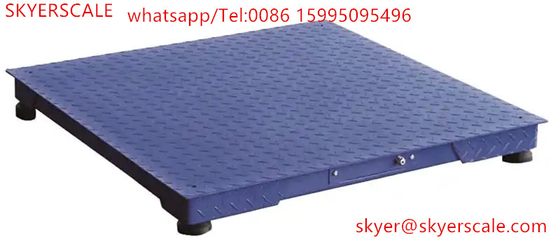1.2x1.2m 2Ton Machine Wire Platform Industrial Digital Weighing Scale com tipo de exibição A12