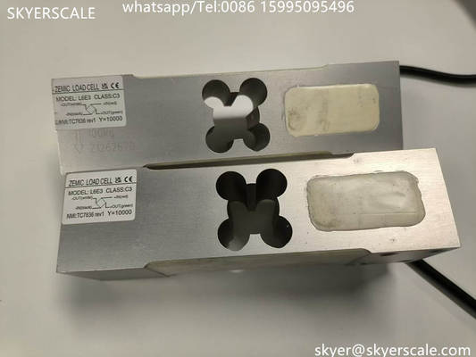 Zemic L6E3 Sinle ponto de feixe paralelo de célula de carga de alumínio 100kg sensor transdutor para plataforma eletrônica escaleg