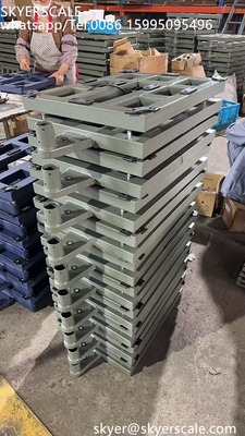 150kg plataforma de factorização balança digital com precisão de 5g e material de aço carbono
