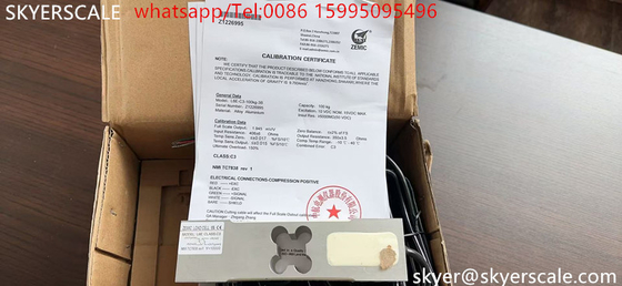 ZEMIC Load Cell L6E 100KG C3 Precisão em estoque para balanças de preços e balanças de banco