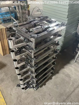 Balança de peso eletrónica 50x40cm 250kg com indicador de pesagem A12E