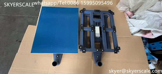 150kg Plataforma de aço carbono Balança digital de banco