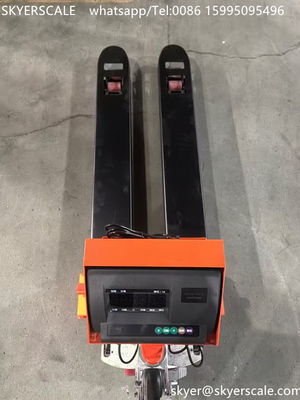 Balança para empilhadeira de pallets hidráulicos de mão Balança para empilhadeira de 2000 kg Balança industrial