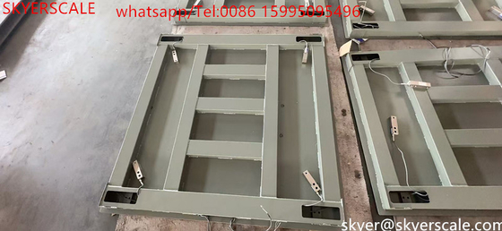 1.5mx1.5m Balança industrial de 3 toneladas Plataforma eletrónica digital Balança de piso