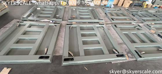 1.5mx1.5m Balança industrial de 3 toneladas Plataforma eletrónica digital Balança de piso