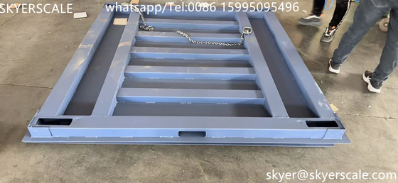 1.5mx1.5m Balança industrial de 3 toneladas Plataforma eletrónica digital Balança de piso